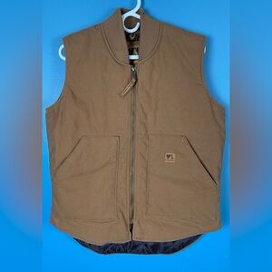 WELLS LAMONT OUTDOOR CANVAS WORKING VEST SIZE MEDIUM